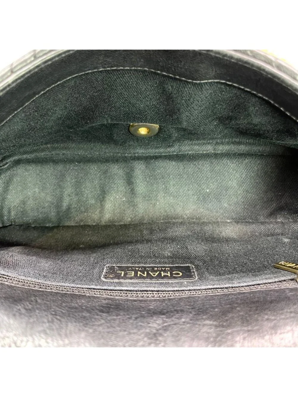 Chanel Blanc Double Flap Shoulder